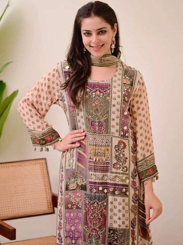  Suit Set with Dupatta