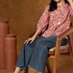  Top  Casual 3/4 Sleeve