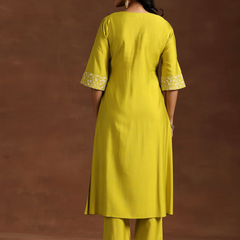 Lime Green Kurta Set – 