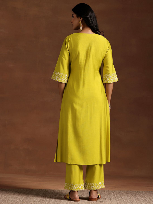 Lime Green Kurta Set – 