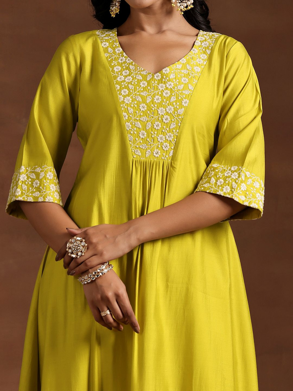  Printed Rayon Kurta Set – 