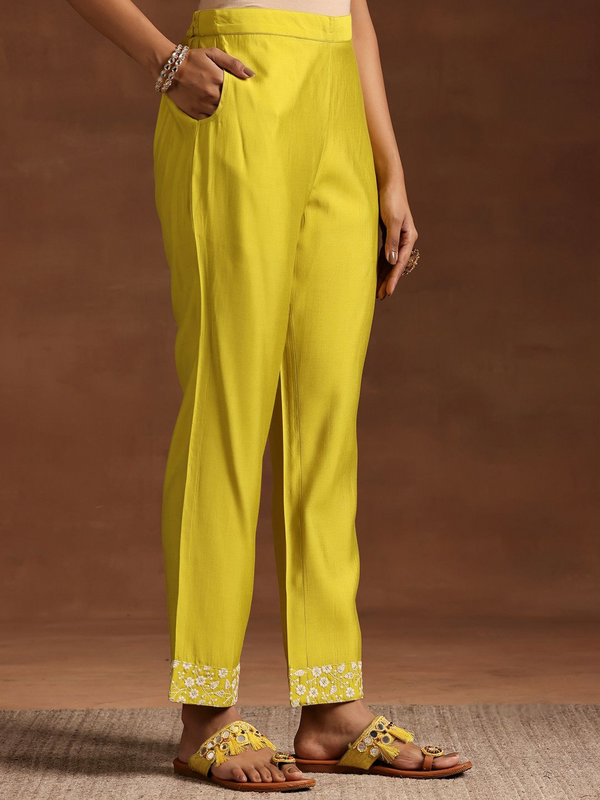 Lime Green Kurta Set 