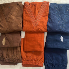  Cotton Suit Set with Dupatta