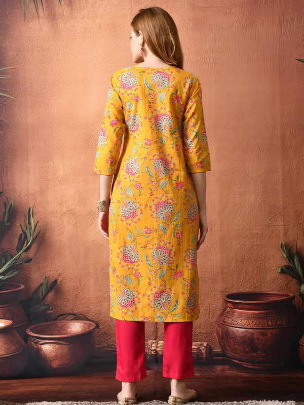  Straight Rayon Kurta