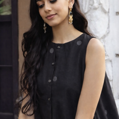 Black Kurta 