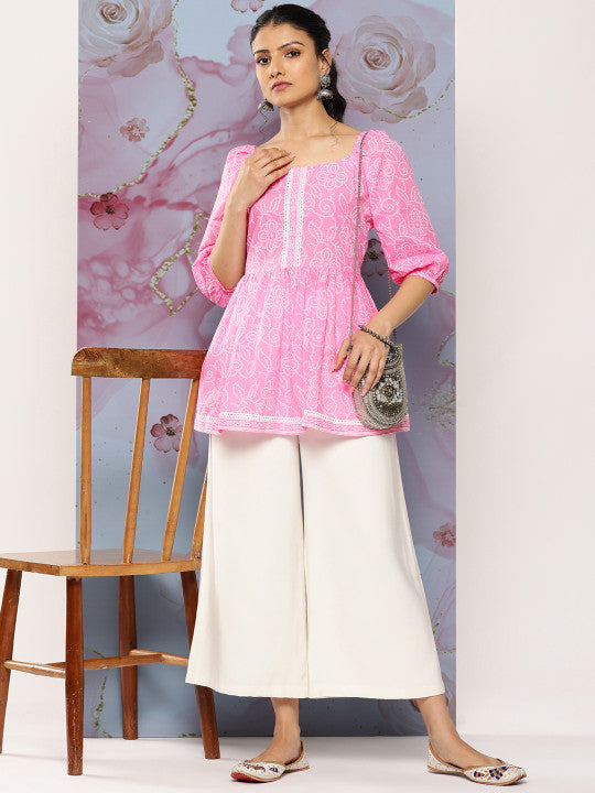 Pink Cotton Top 