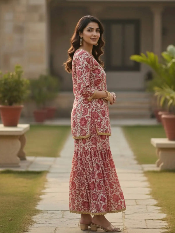  Kurta Palazzo Set for Women