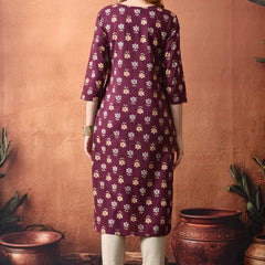  Straight Rayon Kurta 
